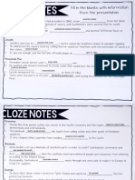 Loze Notes: From The Presentation
