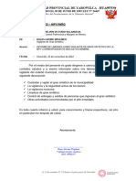 INFORME - 02 INFORME DE LABORES COMO VIGILANTE DE GRAS SINTETICO DE LA MPY CORRESPONDIENTE MES DE NOVIEMBRE.