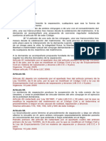 Codigo Civil Reformado Separación y Divorcio