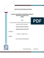 Caracterización y Evaluacion Fisicoquimica de Mejoradores de Flujo para Crudos Mexicanos