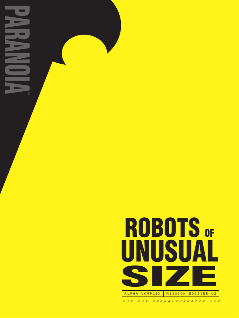 Mgp paranoia robots of unusual size pdf