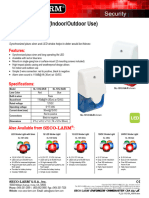 Sirena de Emergencia PI-SL-1312-SA - 1605