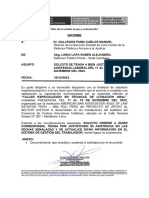 Informe de Justificación de Labores Del 11 Al 15 de Diciembre