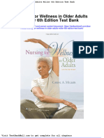 Download Full Nursing For Wellness In Older Adults Miller 6Th Edition Test Bank pdf docx full chapter chapter