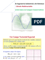 MULTI 13.2 Integral de Línea en Campos Conservativos