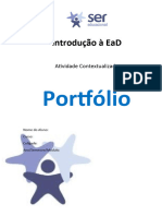 Introdução A EaD - Template Portfólio