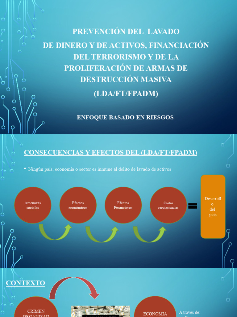 Presentacion sobre Prevencion Lavado Dinero y Activos | PDF | Lavado de ...