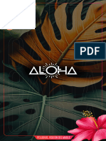 Carta Aloha Bar 2024