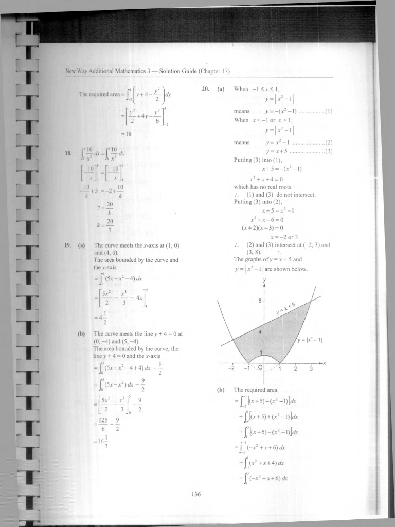 Pages From NEW WAY Additional Mathematics Vol3 Solution-10 | PDF