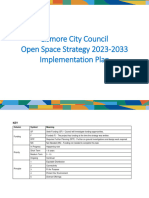 Lismore Council 2023 Open Space Strategy 2023 2033 Implementation Plan