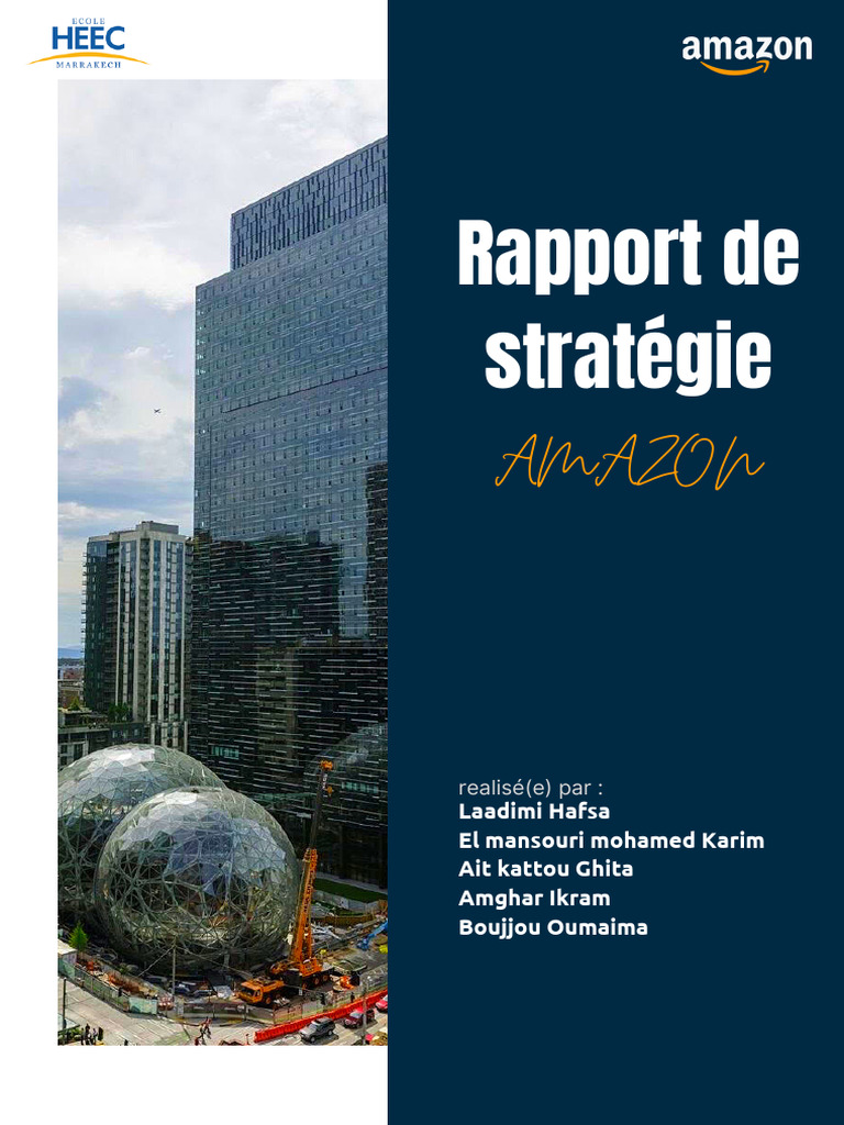 Stratégie d'Amazon et AWS au Maroc | PDF | Cloud computing | Amazon Web ...