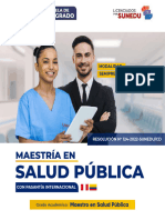 Brochure Maestria Salud Publica