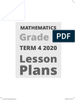 GR 1 Term 4 2020 TMU Maths Lesson Plan