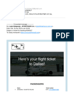 E-Ticket For Booking #36X8J7