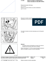 RA Dépose Et Montage Ou Rem Placement Du Tendeur Hydraulique de Chaîne (M43 M43TU)