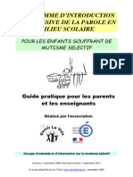 Kit École - Mutime Selectif