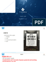 Tierra CM1X - LEDs Status