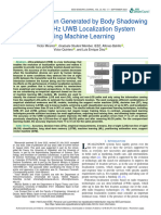 NLOS Detection Generated by Body Shadowing in A 6.5 GHZ UWB Localization System Using Machine Learning