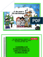 Cuadernillo de Actividades Lun 25 - Vie 29 Ene 2021 4° A - Mtro. Josue Morales.