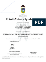 Integración de PLC 