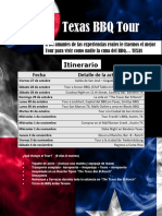 Texas BBQ Tour Oct - Nov 2023