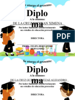 Diplomas Texto Editable