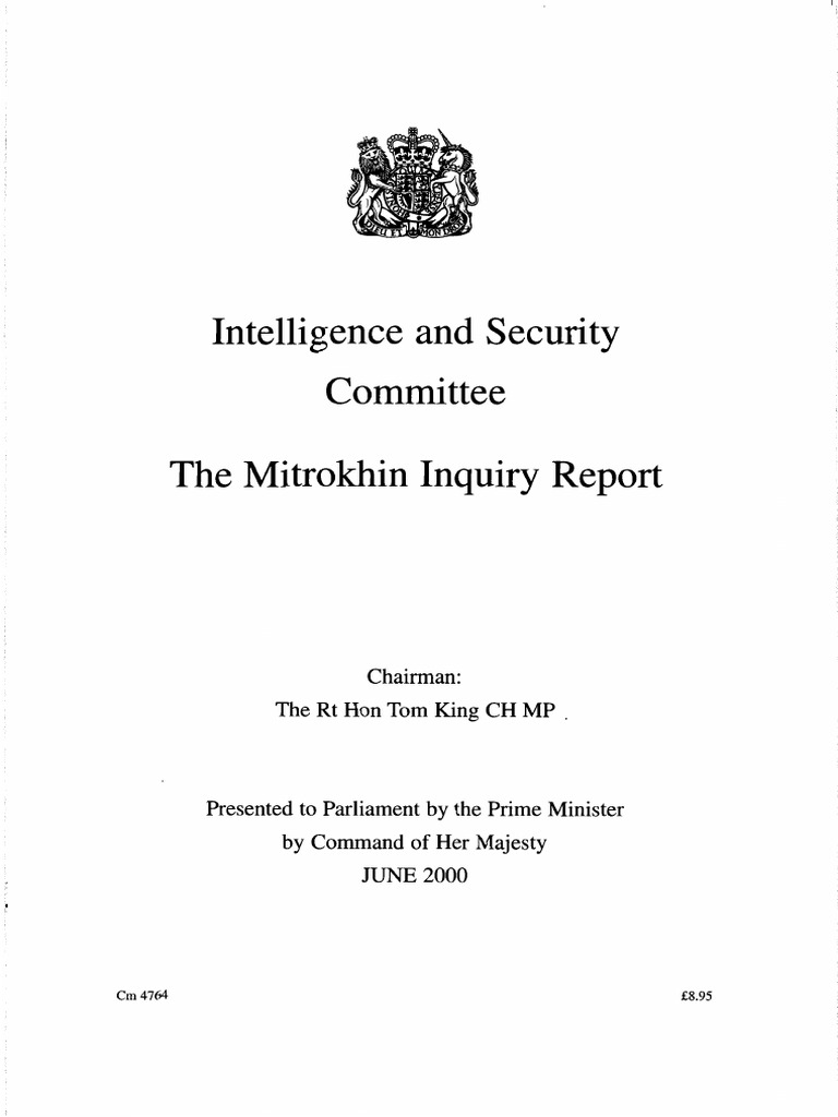ISC Mitrokhin Report | PDF