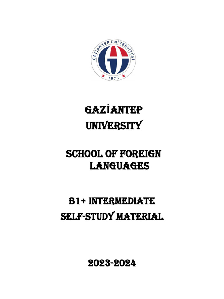 B1+ Slef-Study Material | PDF
