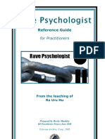 Rave Psychologist Reference Booklet - VIEW