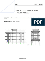 Memoria de Calculo Quinta Ligia