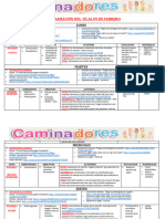 Programación Del 05 Al 09 de Febrero