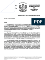 Resolucion 0013 2024 - SBN Dgpe Sdape Cantera Humaya