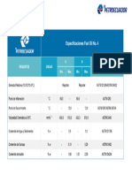Especificaciones Fuel Oil 4
