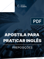 Apostila para Praticar Ingles Preposicoes