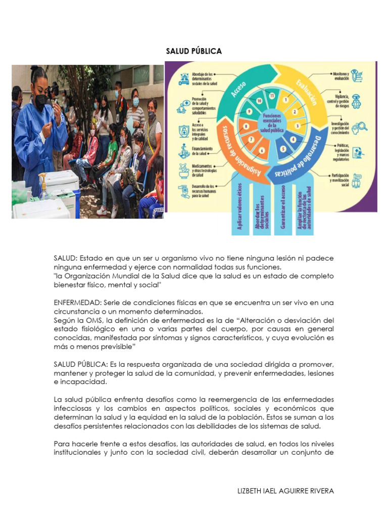 Evolución y Desafíos de la Salud Pública | PDF | Hospital | Salud pública