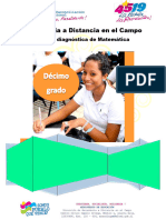 Prueba Diagnóstica 10mo Grado 2024