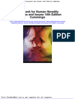 Full Test Bank For Human Heredity Principles and Issues 10Th Edition Cummings PDF Docx Full Chapter Chapter