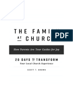 The Family at Church Hardcover