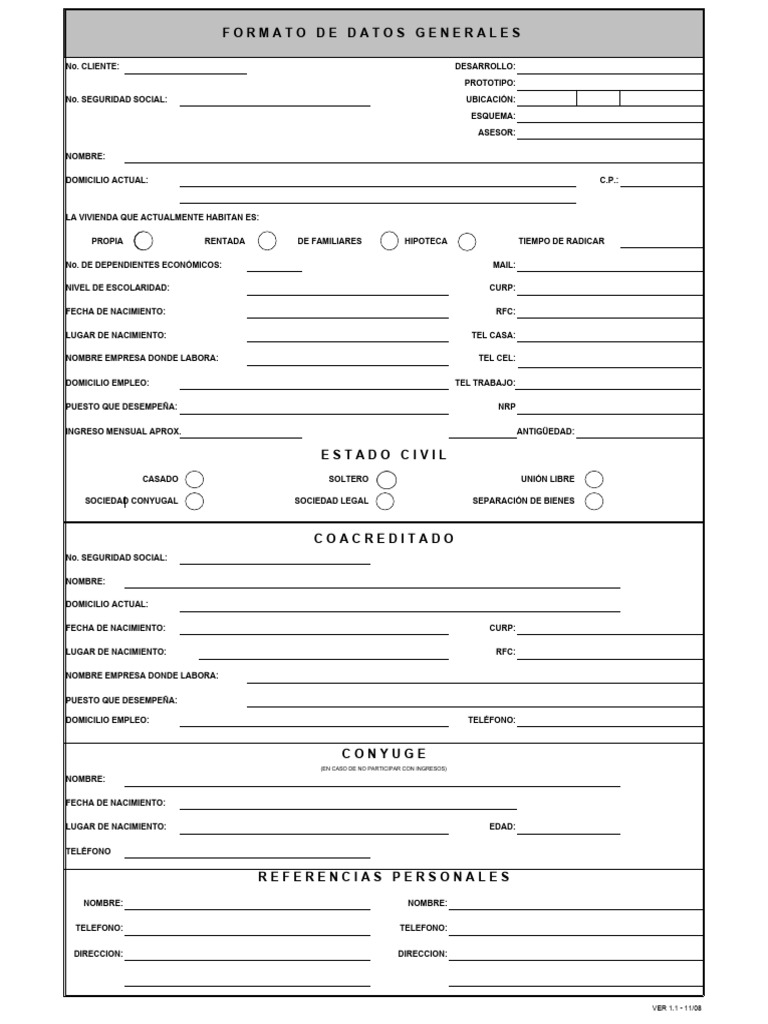 Formato Generales | Descargar gratis PDF | Instituciones sociales ...