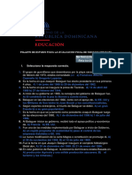 Folleto para El Exemen Final de Ciencias Sociales PDF