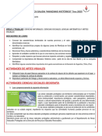 Secuencia Didáctica Salida Manzano Histórico