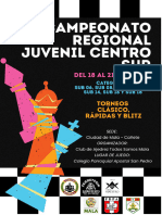 Bases Campeonato Regional Juvenil Centro Sur