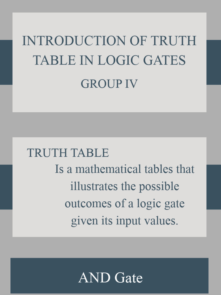 Logic Gates for Beginners | PDF | Logic Gate | Mathematical Logic