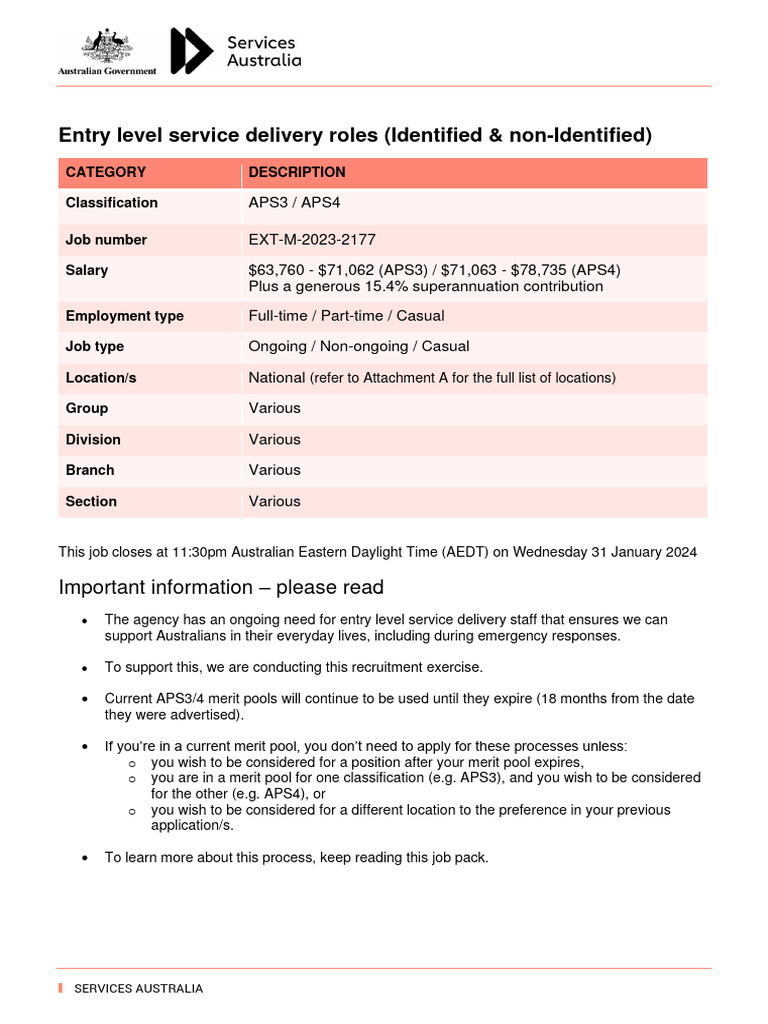 EXT-M-2023-2177 - Job Pack | PDF | Recruitment | Criminal Record