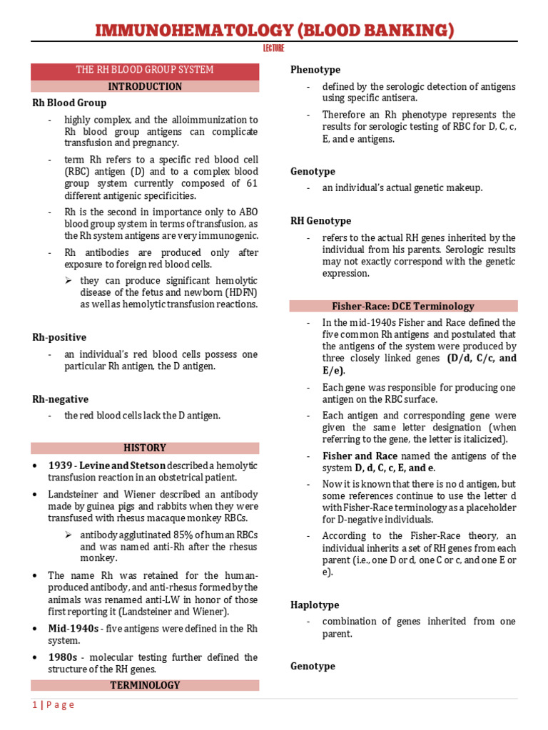 Chapter 7 - Blood Bank | Download Free PDF | Antibody | Blood Type