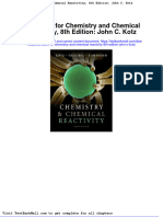 Full Test Bank For Chemistry and Chemical Reactivity 8Th Edition John C Kotz PDF Docx Full Chapter Chapter