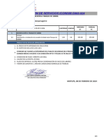 Presupuesto Modificación de Conexión A Tanque 10000L