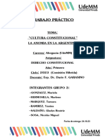 Cultura Constitucional-Dr Garasino - Grupo 3