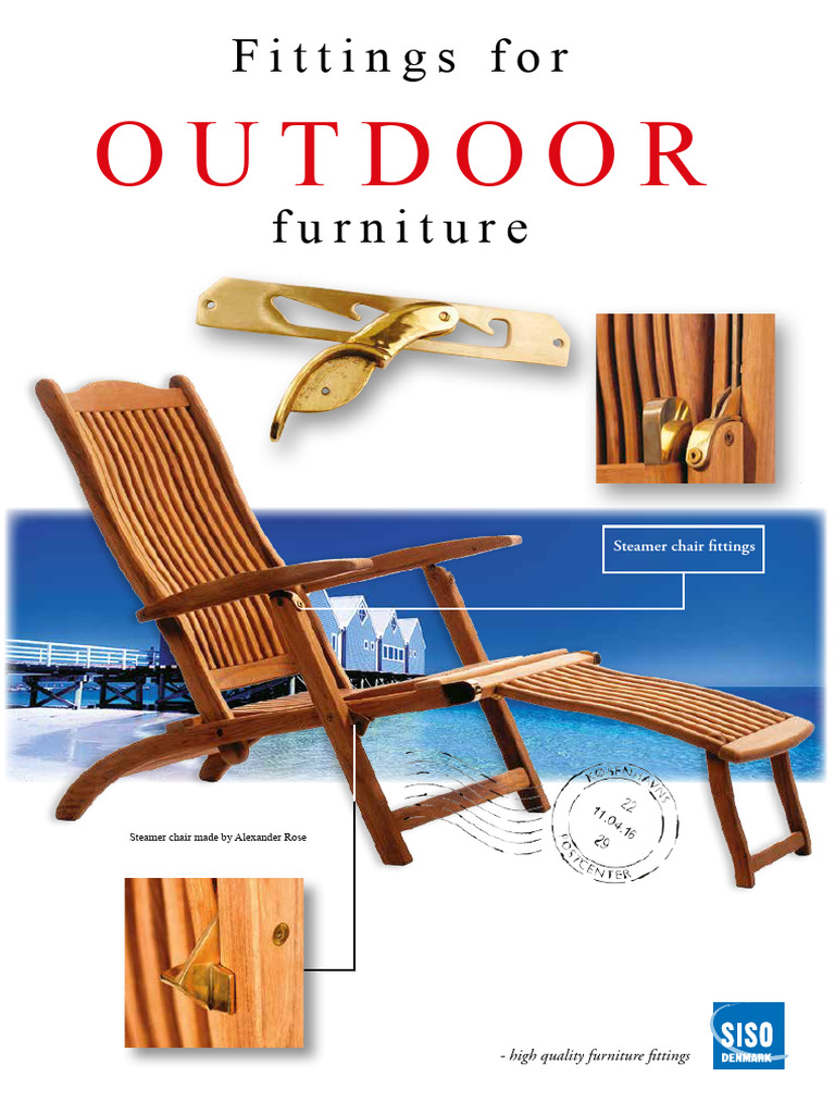 Steamer Chair Brass Fittings Guide | PDF | Screw | Building Engineering