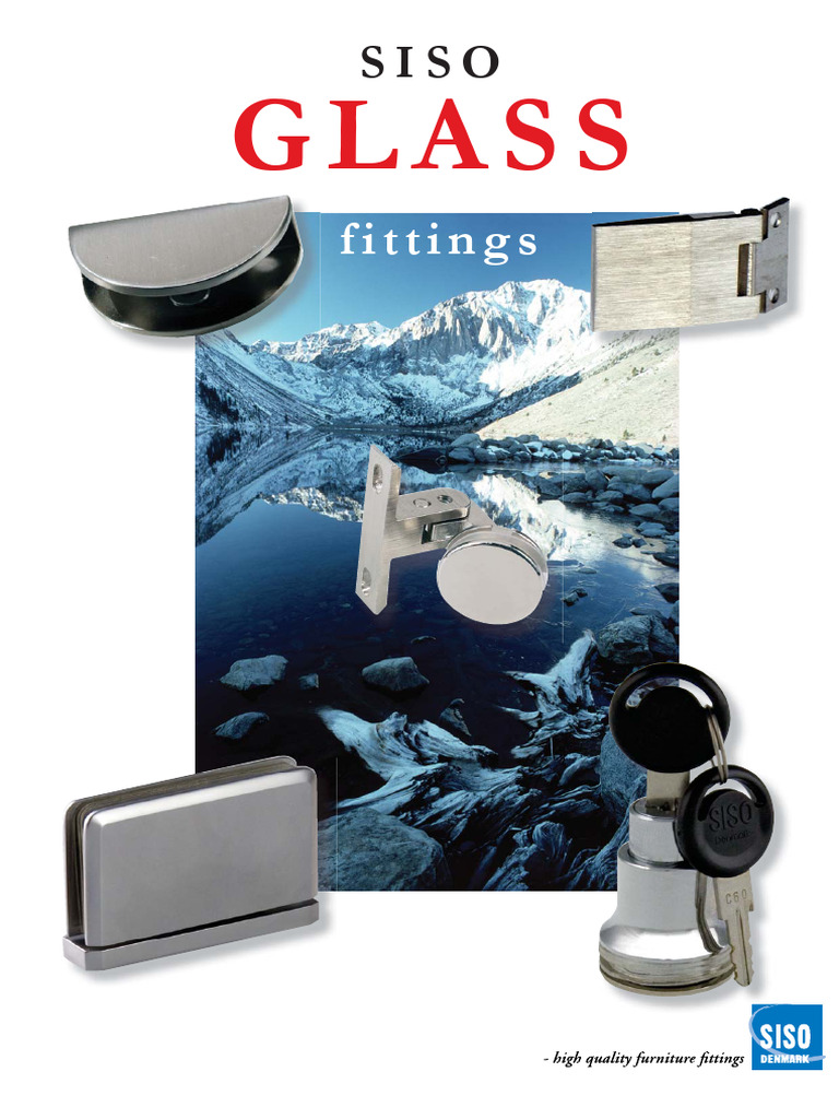 Glass Fittings Catalogue Overview | PDF | Door | Screw